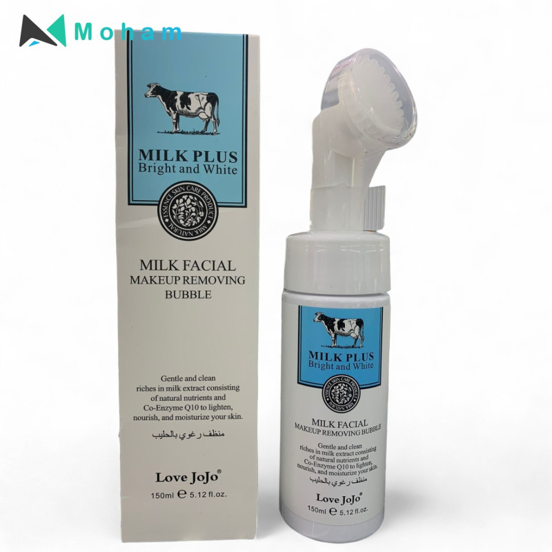 LOVE JOJO MILK FACIAL MAKEUP REMOVING BUBBLE