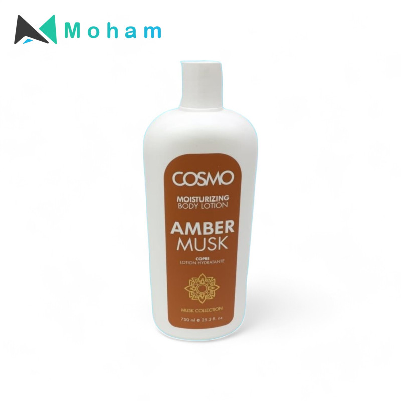 COSMO AMBER MUSK BODY LOTION 750ML