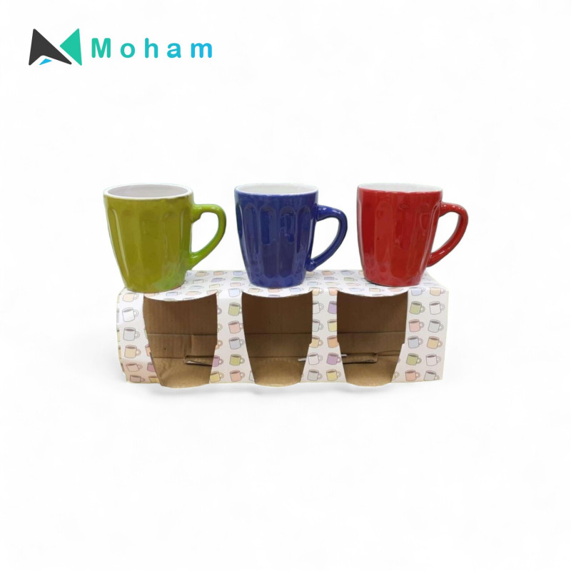 COFFEE CUP 7.2X8.8CM-3PCS
