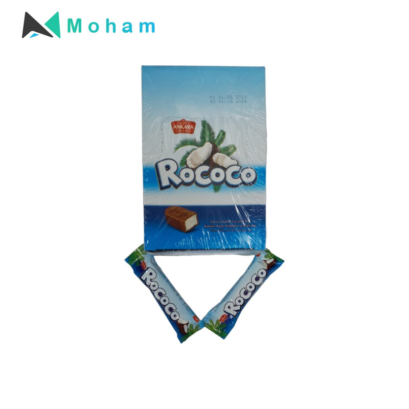 Rococo Coconut Bar 24pcs. 16 Grams