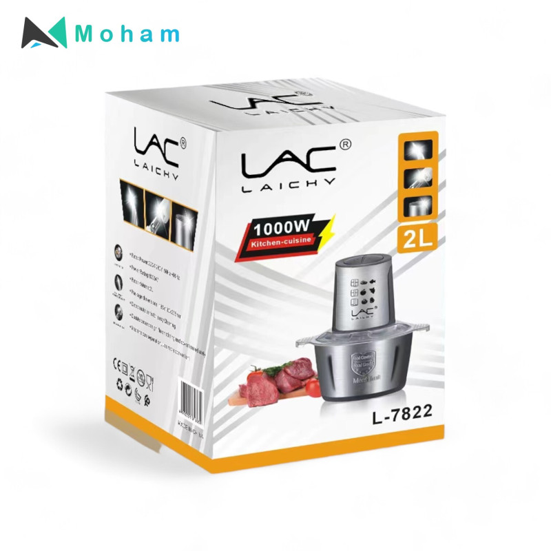 LAC LAICHY L-7822 1000W Kitchen-Cuisine 2L Food Processor
