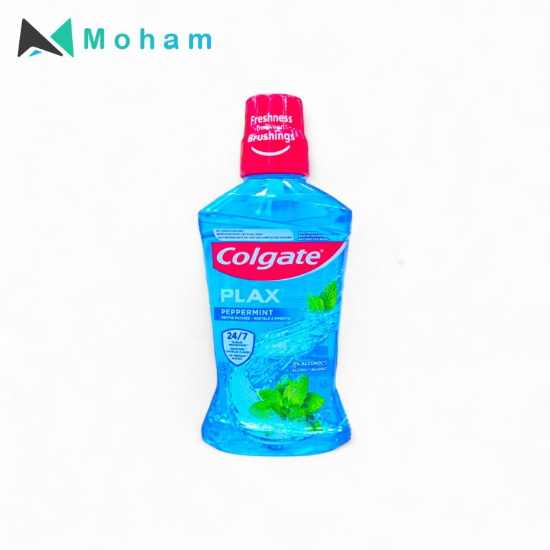 COLGATE PLAX PEPPER MINT MOUTHWASH 500ML