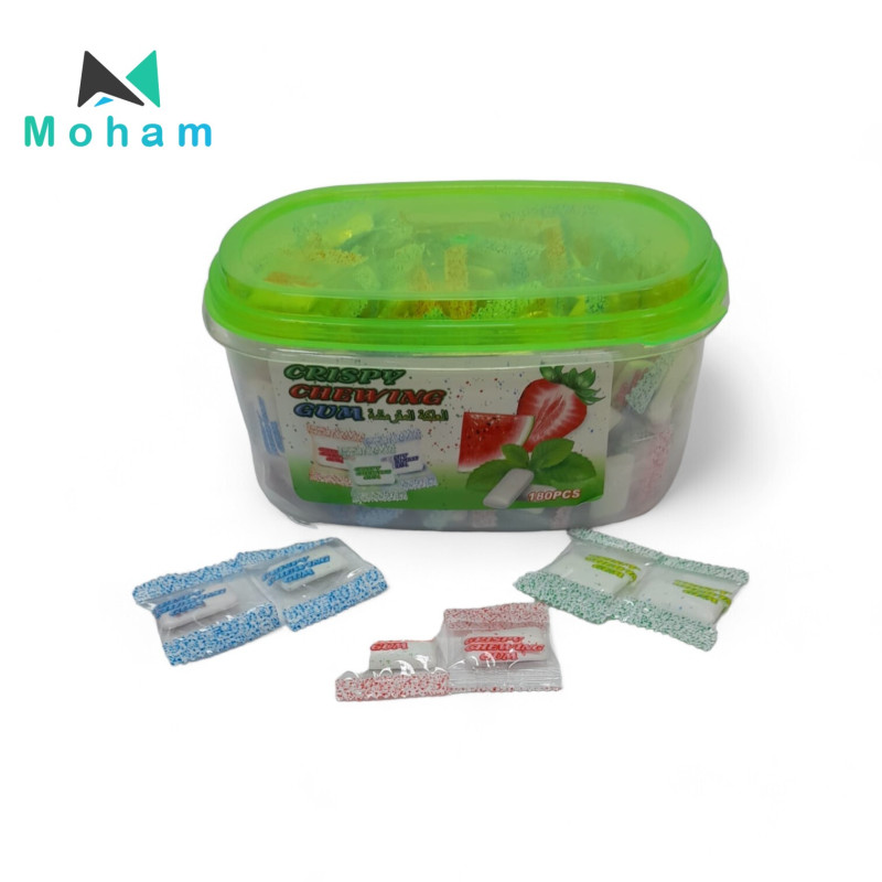 Queen's Crispy Chewing Gum 180 pcs. 3 grams