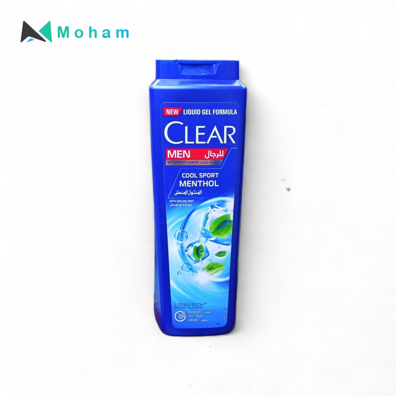 CLEAR MEN SHAMPOO COOL SPORT MENTHOL 600ML