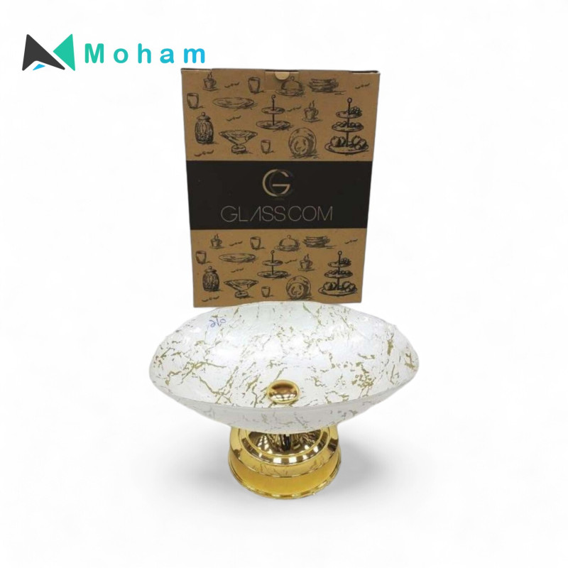 Elegant Glasscom  Fruit Bowl30 cm