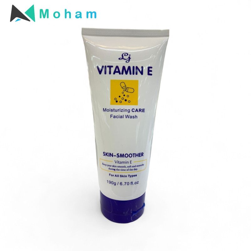 LJ VITAMIN E MOISTURIZING CARE FACIAL WASH