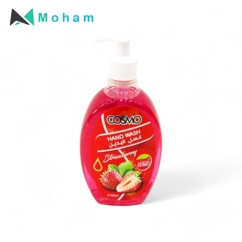 COSMO HAND WASH STRAWBERRY 500ML