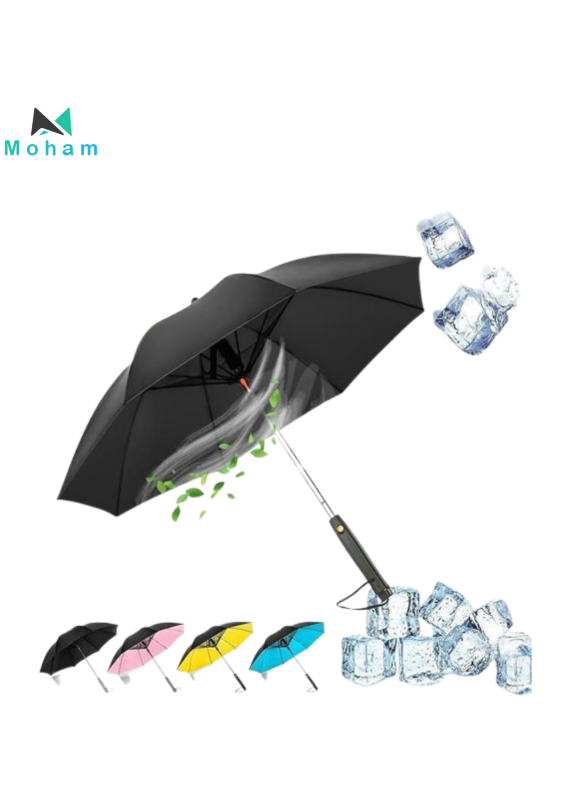 UV-Protect Cooling Umbrella – Windproof & Sunblock Design