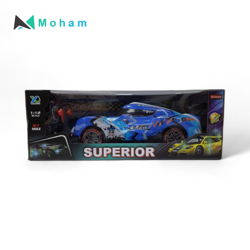 Superior G-Racer Remote Control Car 1:12 Scale