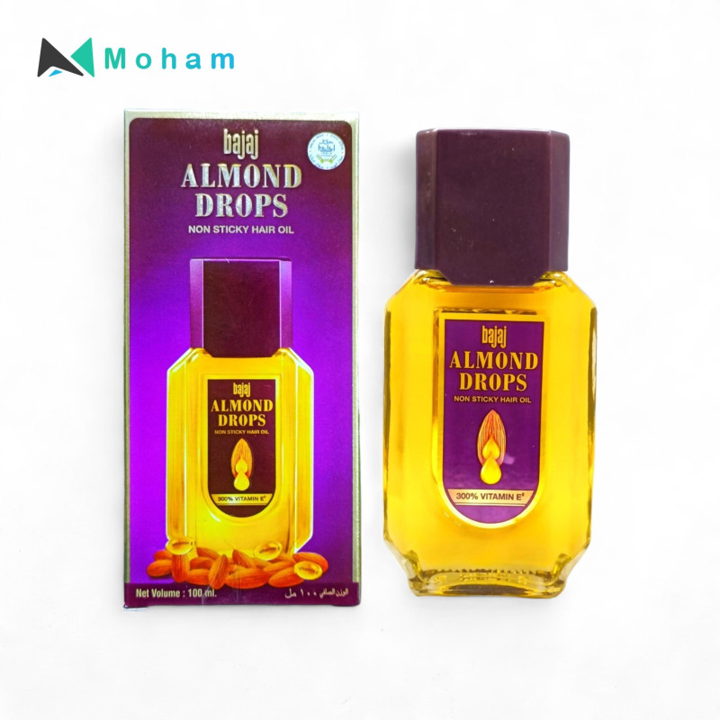 BAJAJ ALMOND DROPS HAIR OIL 100ML