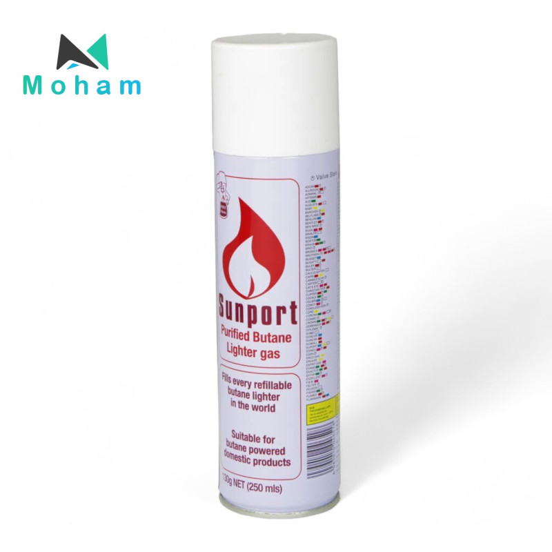 SUNPORT BUTANE GAS 250ML
