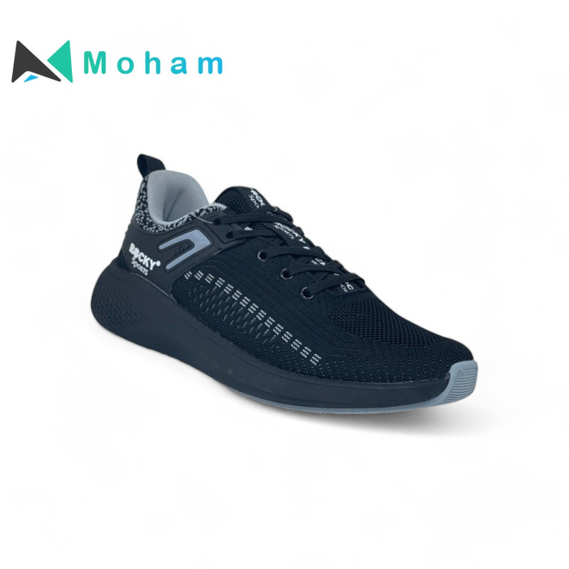 SPIC BLK/L.GRY Men's Running Shoes