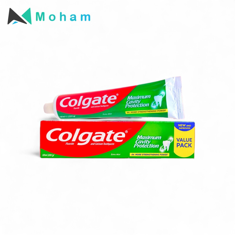 COLGATE TOOTHPASTE MAX CAVITY (EXTRA MINT)150ML