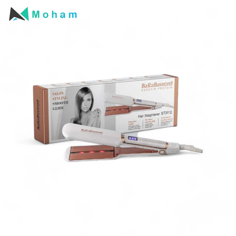 Moham Salon Styling Keratin Protein Hair Straightener ST3112