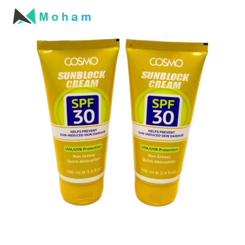 COSMO SUNBLOCK CREAM SPF-30 100ML
