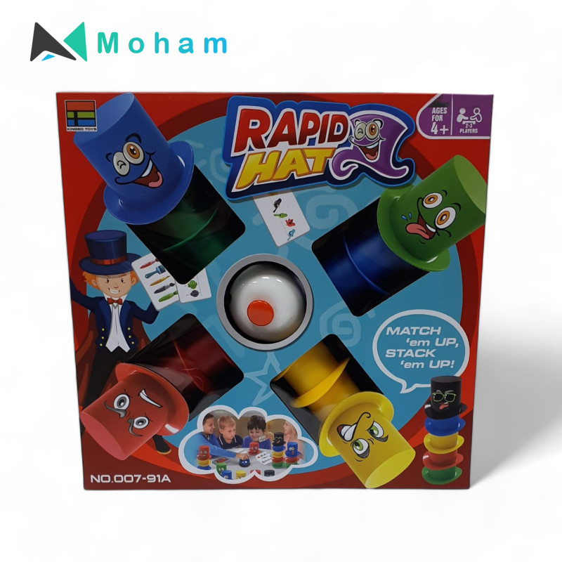 Rapid Hat - Fast-Paced Matching & Stacking Game