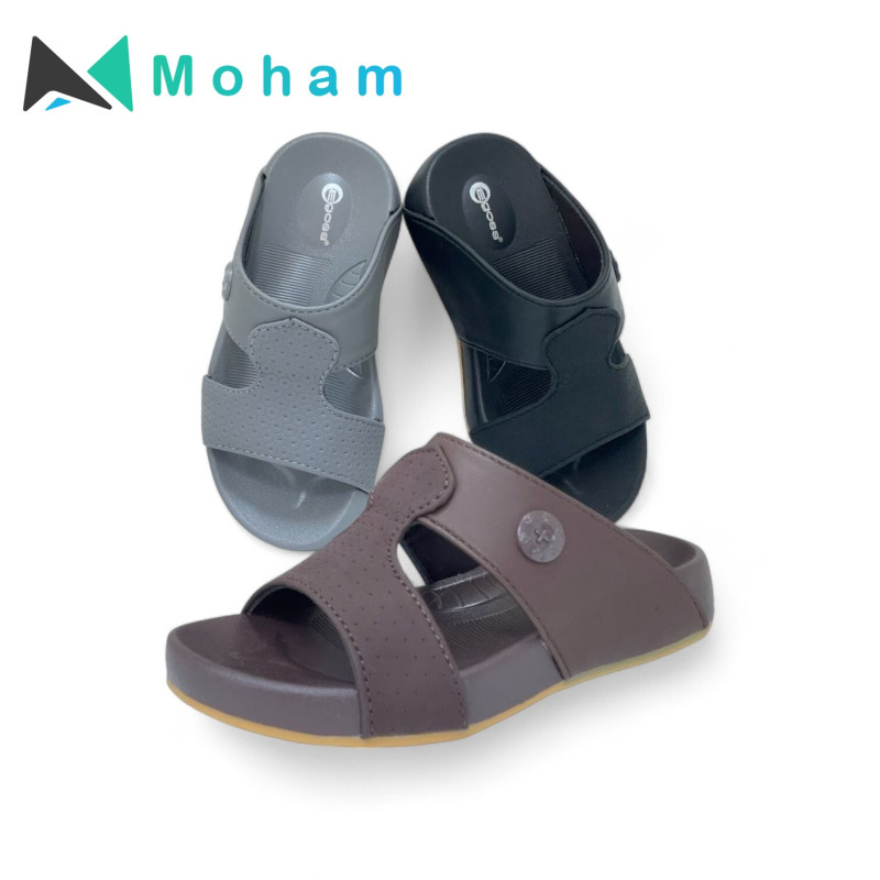 SPIC Egoss Men's Comfort Buckle Slide Sandals