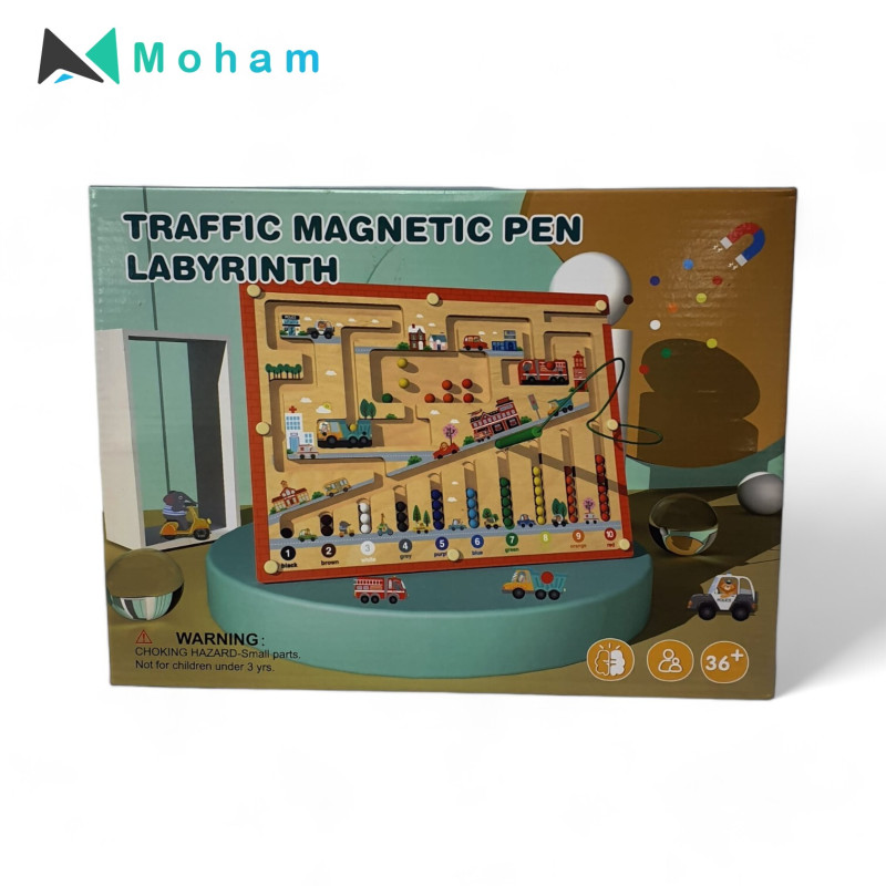 Traffic Magnetic Pen Maze