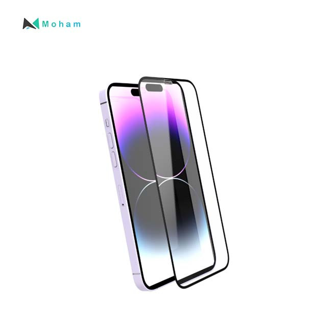 Tempered Glass Silkscreened HD dustproof film - 2.5D Full Screen - (HD)