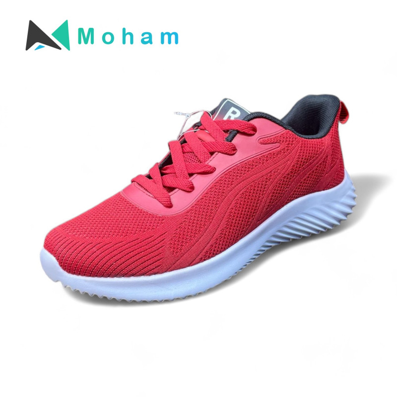 Men's Lightweight Red Running Shoes