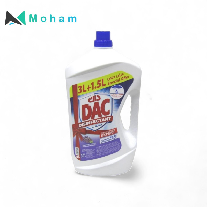 DAC DISINFECATANT LAVENDER 4.5L