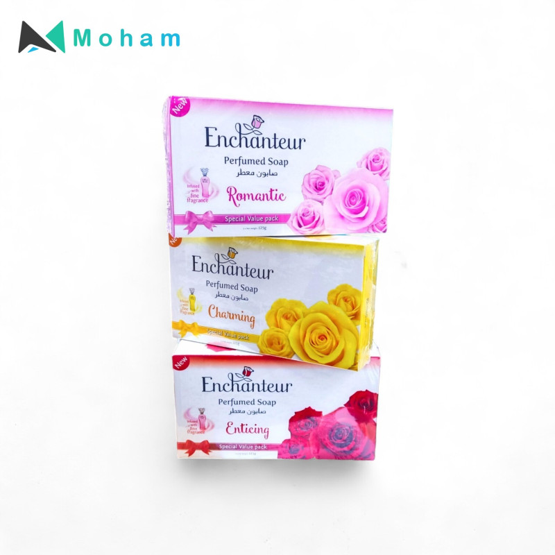 ENCHANTEUR PERFUMED SOAP 125G (2+1) 24ST