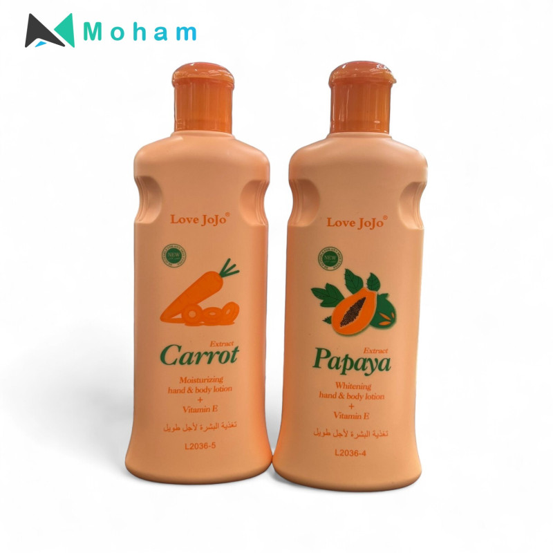LOVE JOJO CARROT MOISTURIZING HAND & BODY LOTION