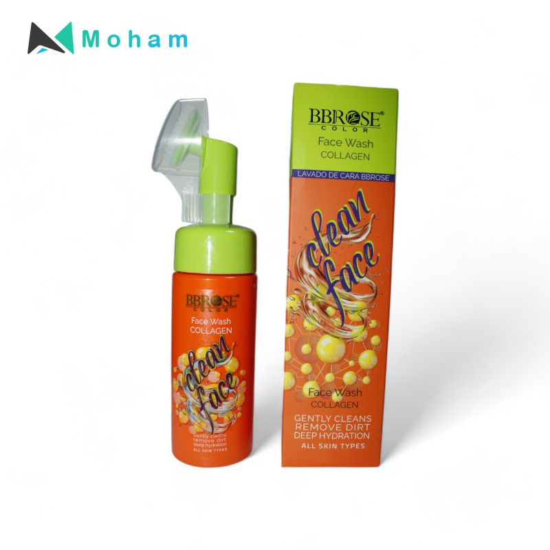BB ROSE CLEAN FACE COLLAGEN FACE WASH: GENTLE CLEANSING AND HYDRATION FOR ALL SKIN TYPES