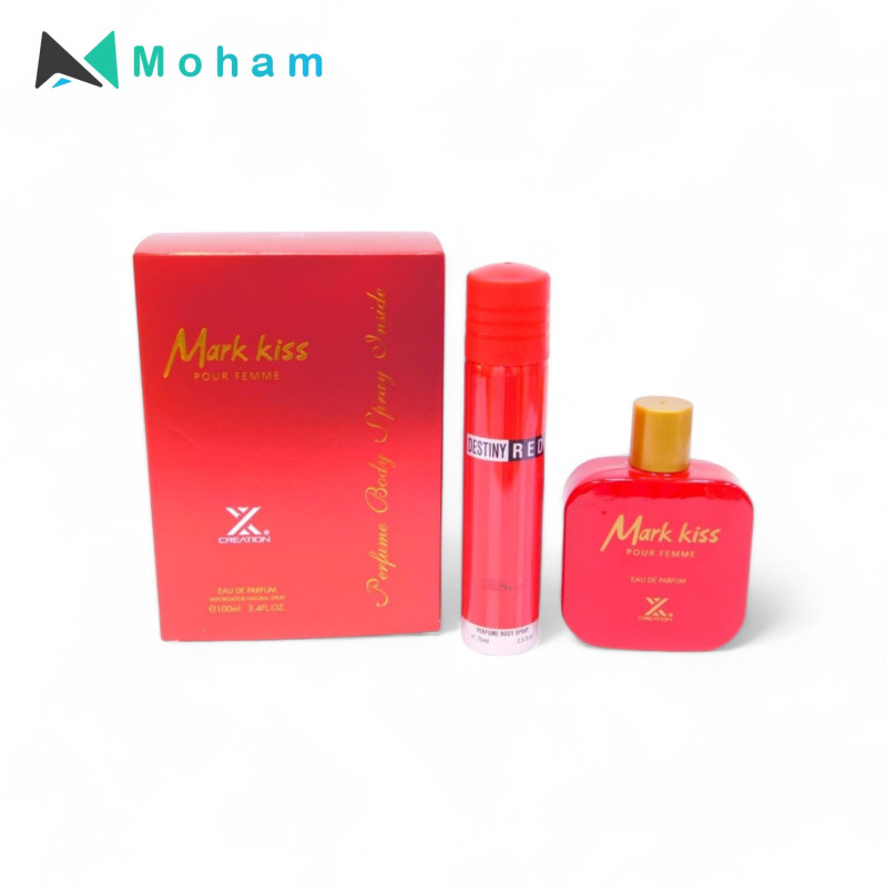 X CREATION MARK KISS GIFT SET (100+75)