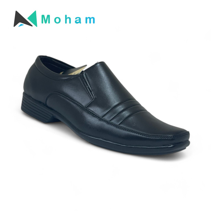 Men's Classic Black Slip-On Formal Shoes