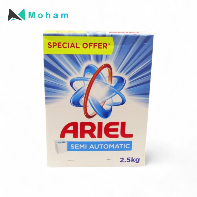 ARIEL DETERGENT POWDER BLUE 2.5KG