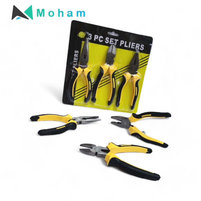 3-Piece Plier Set