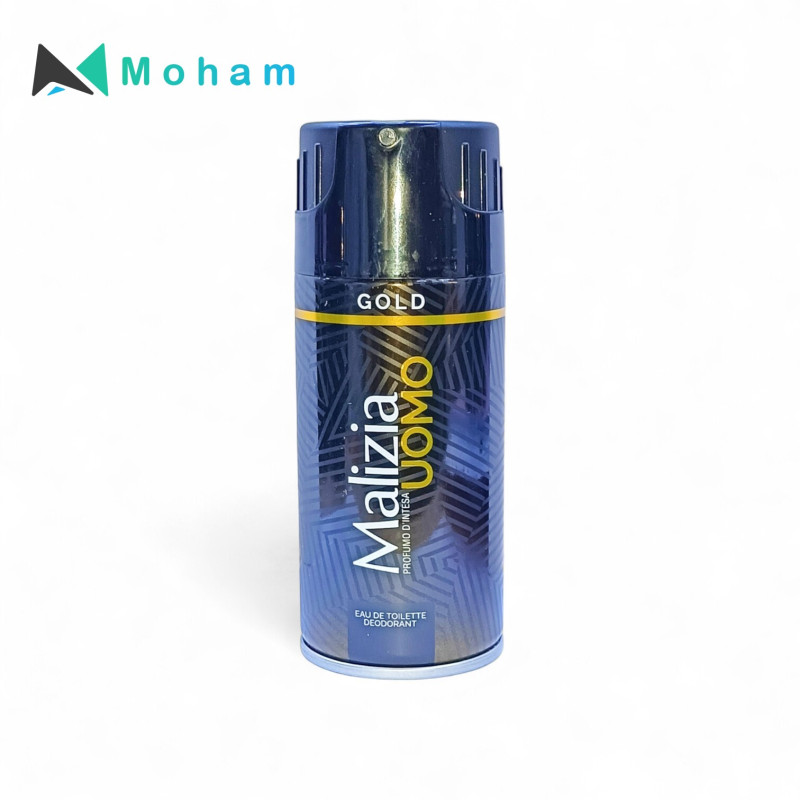 MALIZIA DEO (M) SPRAY GOLD 150ML