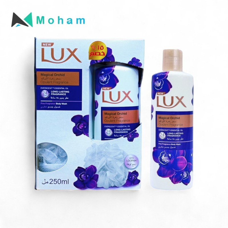 LUX BODY WASH MAGICAL ORCHID 250ML(EGY)