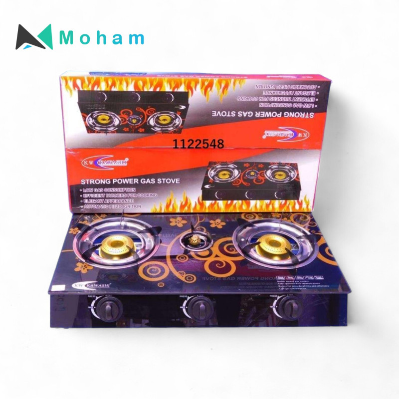 GLASS GAS STOVE BURNER GLASS