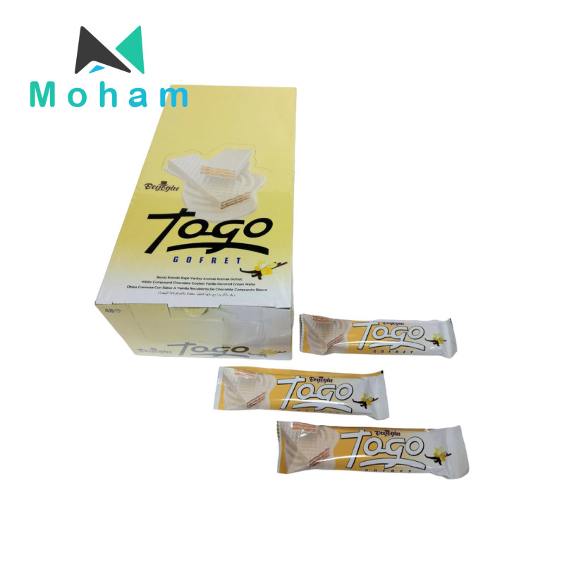 Tago Vanilla Wafers 48pcs. 18 grams