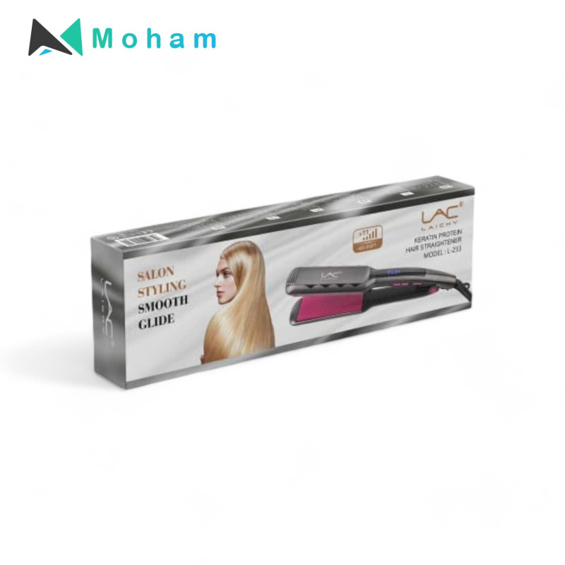 LAC LAICHY L-233 Keratin Protein Hair Straightener - Smooth & Glide