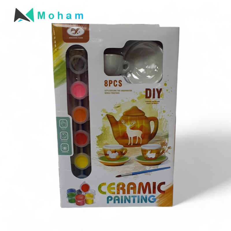 XINGJING YUAN DIY Ceramic Painting Kit