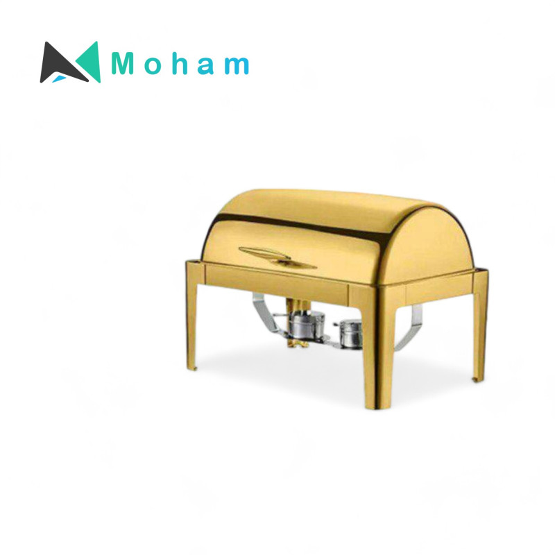 Golden Square Chafing Dish