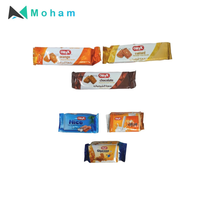 Oryx Assorted Cream Biscuits 48pcs. 82 grams