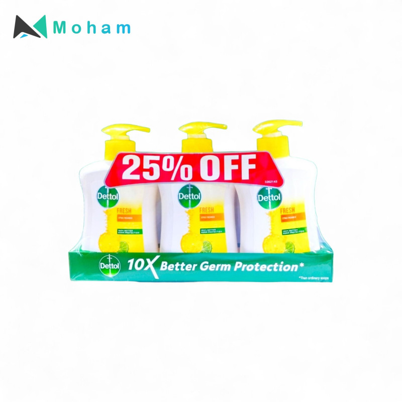 DETTOL HAND WASH FRESH 200ML