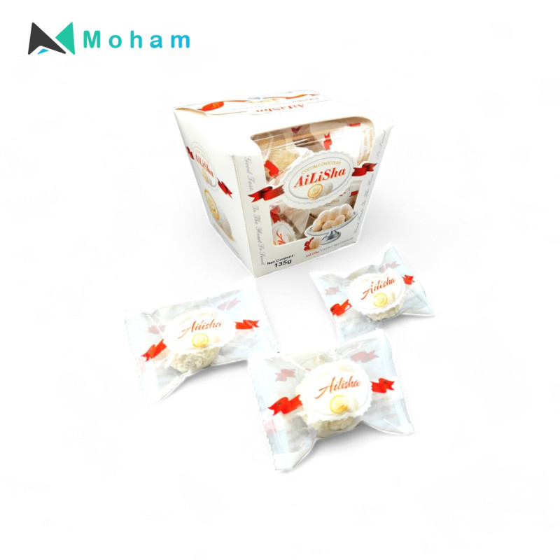 AiliSha Coconut Chocolate 135 Grams