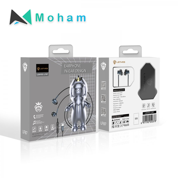 LF87 LIGHTENING EARPHONE no need bluetooth 1.2m