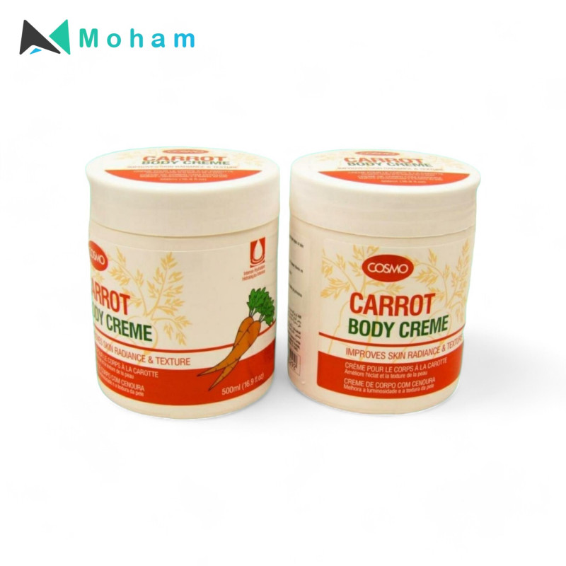 COSMO CARROT BODY CREAM 500ML