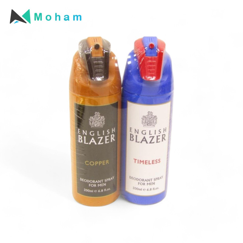 2PCS ASSTD ENG BLAZER DEO 200ML