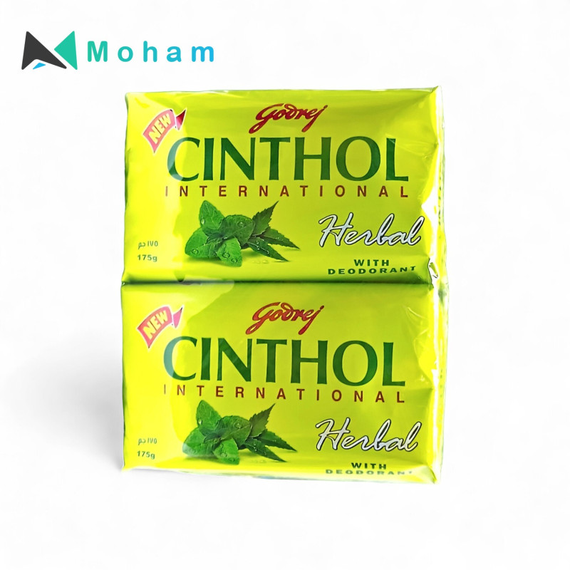 CINTHOL HERBAL SOAP 175GMS SET OF 4 PCS