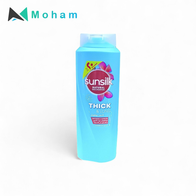 SUNSILK SHAMPOO THICK & LONG 600ML