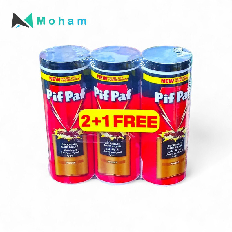 PIF PAF COCKROACH& ANT KILLER POWDER 100G