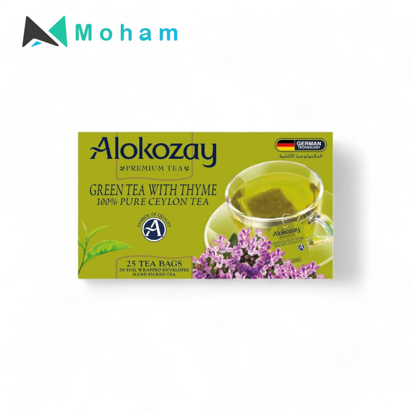 Alokozay GreenTea with Thyme 25HS