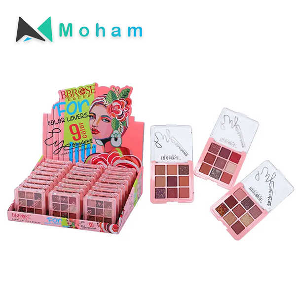 BBROSE Makeup Packaging High Quality Palette in Stock Eyeshadow Makeup Palette Waterproof Eye Art
